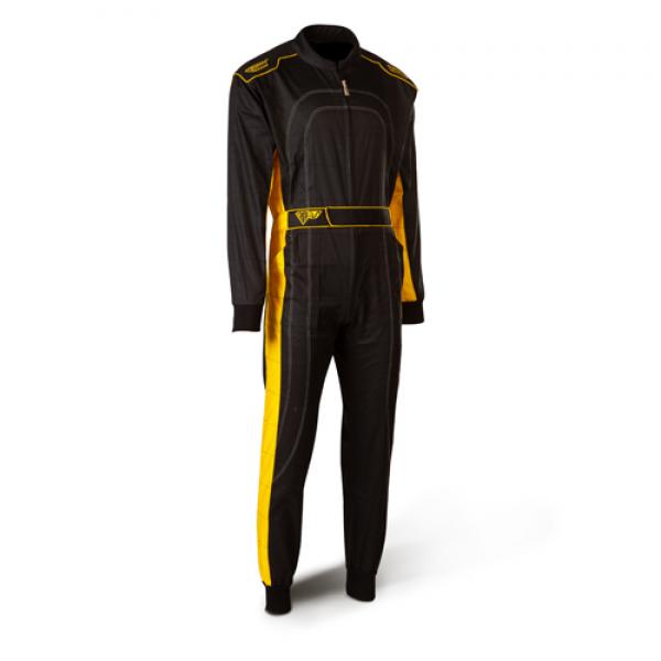 Speed Overall Hobby | DENVER HS-2 | schwarz,gelb | Gr. XL